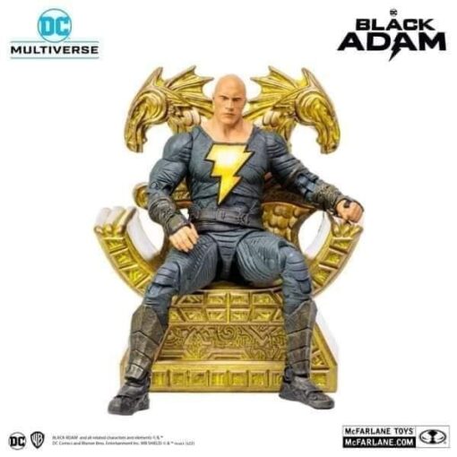 PRE-ORDER McFarlane DC Multiverse Black Adam with Throne action