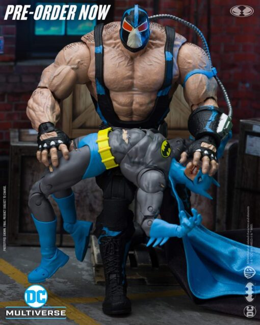 PRE-ORDER McFarlane 17148 DC MULTIVERSE 7IN WITH MEGAFIG 2PK - BATMAN VS BANE (KNIGHTFALL) (July 2024)