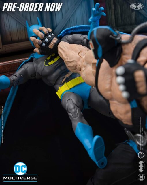 PRE-ORDER McFarlane 17148 DC MULTIVERSE 7IN WITH MEGAFIG 2PK - BATMAN VS BANE (KNIGHTFALL) (July 2024) - Image 6