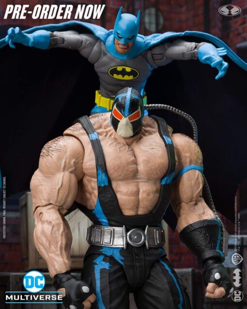 PRE-ORDER McFarlane 17148 DC MULTIVERSE 7IN WITH MEGAFIG 2PK - BATMAN VS BANE (KNIGHTFALL) (July 2024) - Image 4