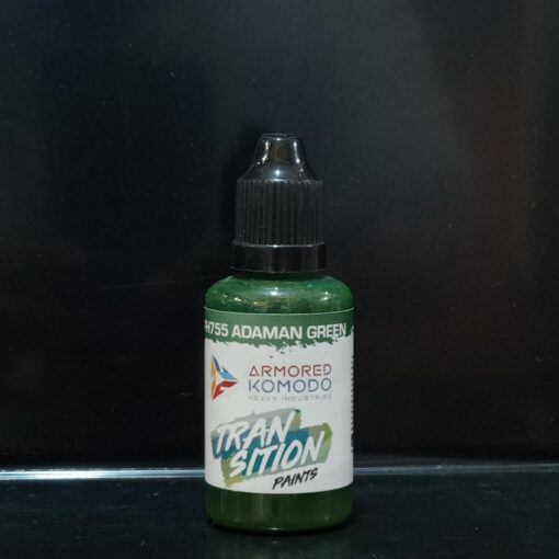IN STOCK Armored Komodo Heavy Industries PH755 Adaman Green 30 ml Waterbased Acrylics Transition Paints