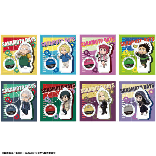 PRE-ORDER Megahouse BOX OF 8 - Tokotoko Acrylic Stand SAKAMOTO DAYS (June 2025) - Image 2