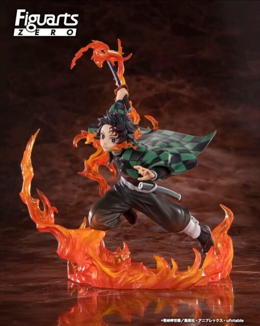 PRE-ORDER Bandai Tamashii Nations FiguartsZERO TANJIRO KAMADO KYOJURO RENGOKU'S SWORD GUARD ver. Demon Slayer (August 2025)