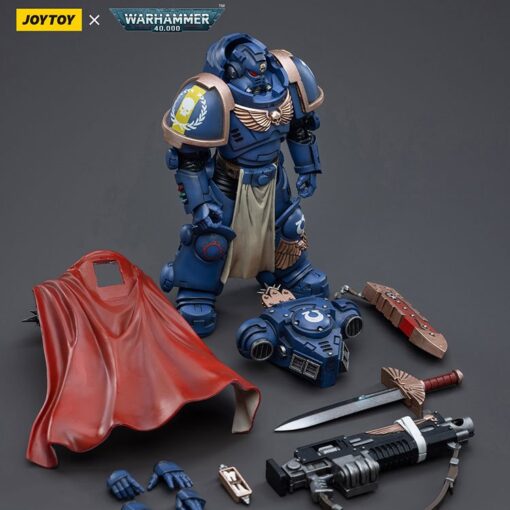 PRE-ORDER Joy Toy JT3556 Ultramarines Captain with Master-crafted Heavy Bolt rifle (2025) Warhammer 40,000 (September 2025)