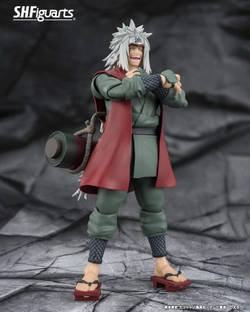 PRE-ORDER Bandai Tamashii Nations S.H.Figuarts JIRAIYA -Hidden Leaf Heroic Master Sage- (Sage Mode Set) (September 2025)