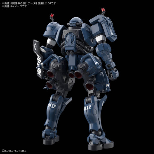 PRE-ORDER Bandai Hobby NEW ITEM 5068566 HG 1/144 POLICE ZAKU GUNDAM_HG (August 2025) - Image 2