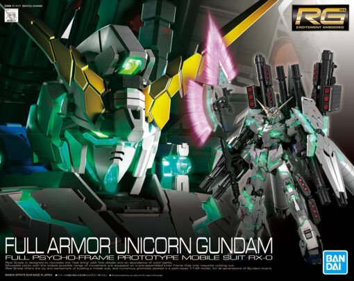 PRE-ORDER Bandai Hobby NEW ITEM 5055586 RG 1/144 FULL ARMOR UNICORN GUNDAM GUNDAM_RG (August 2025)