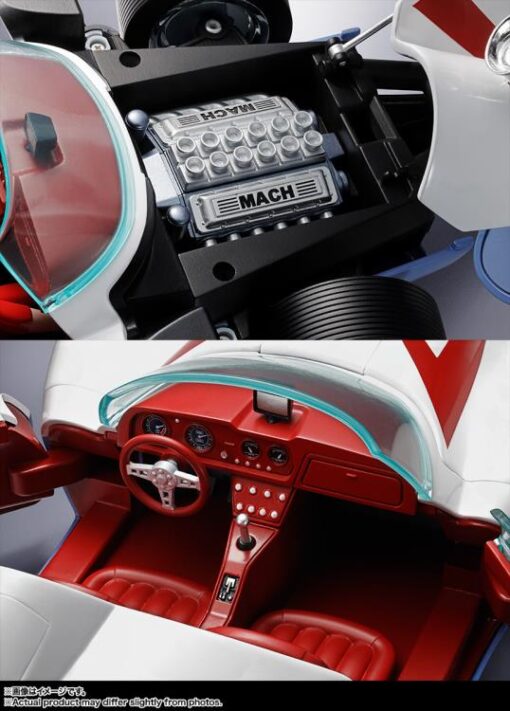 PRE-ORDER Bandai Tamashii Nations CHOGOKIN SpeedRacer Mach5 Mach Go Go Go (September 2025) - Image 6