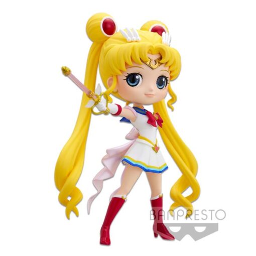 IN STOCK Banpresto Sailor Moon Eternal Q Posket Super Sailor Moon (Kaleidoscope Ver.)