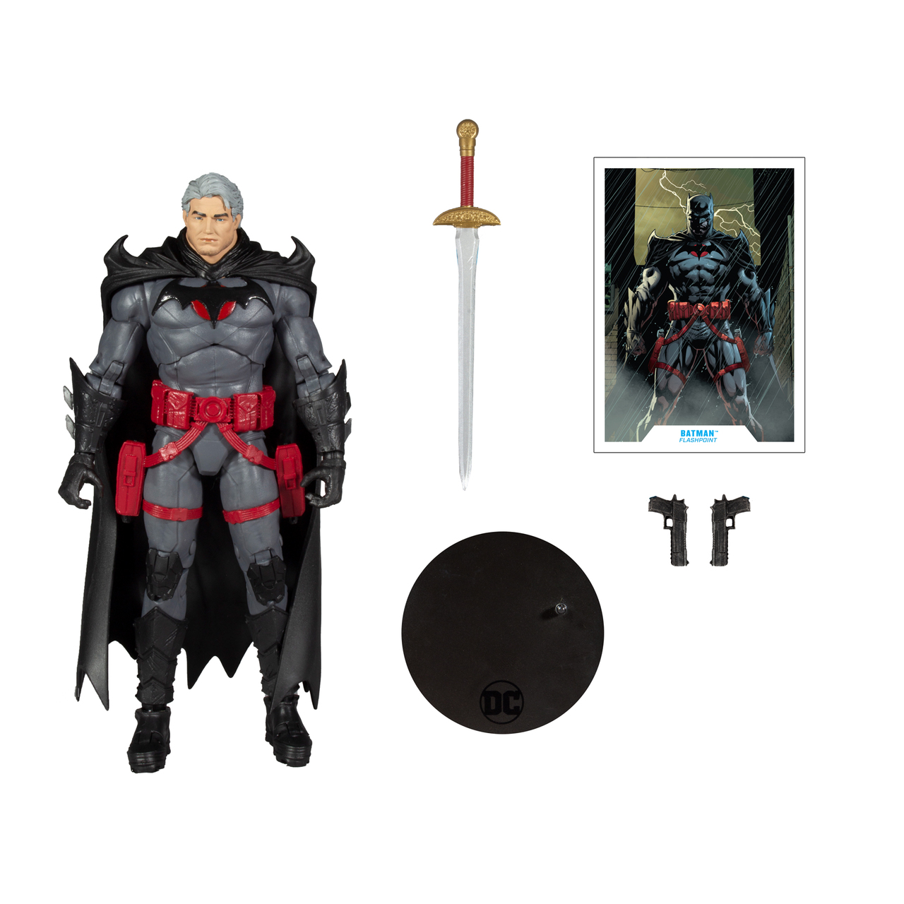 IN STOCK McFarlane DC Multiverse Thomas Wayne Flashpoint Batman (DC  Multiverse) 7″ Action Figure - Dragon's Chest Toys and Collectibles