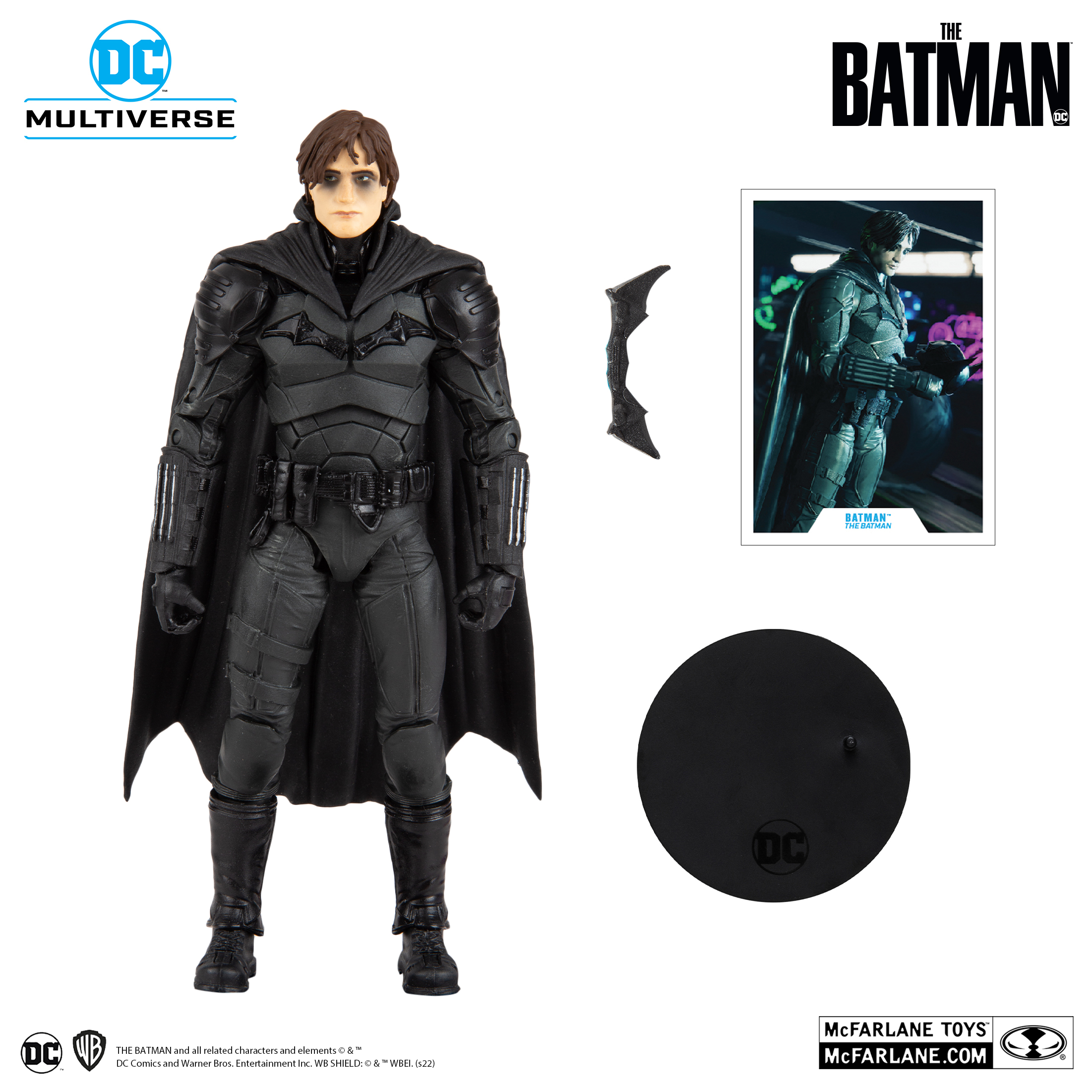 IN STOCK McFarlane DC Multiverse BATMAN UNMASKED (THE BATMAN) action figure  - Dragon's Chest Toys and Collectibles