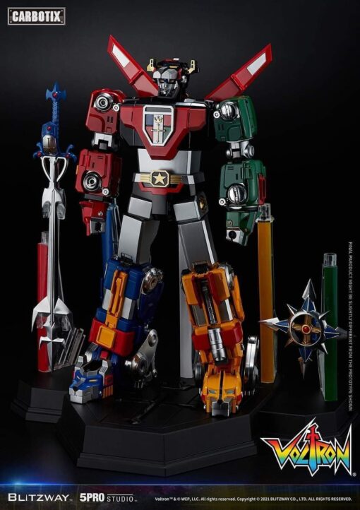 Pre-order Blitzway 5PRO-CA-10401 Voltron CARBOTIX GoLion