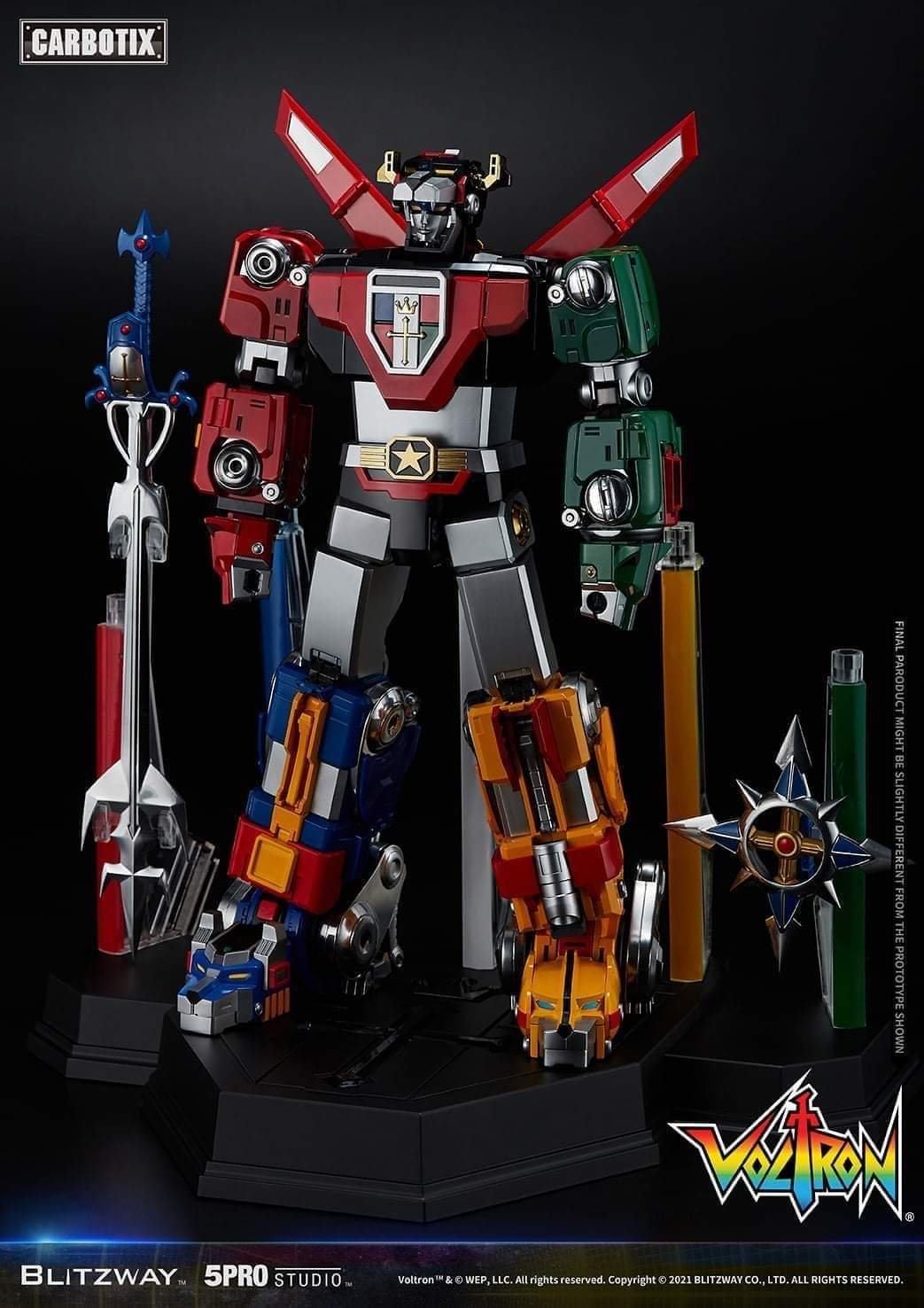 voltron golion toy