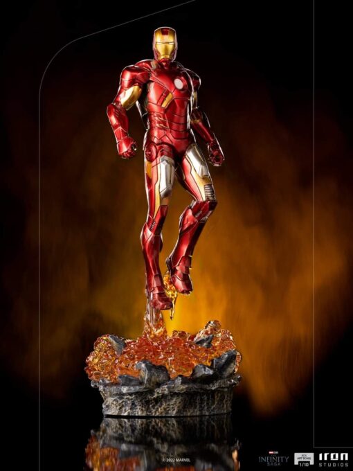 PRE-ORDER Iron Studios Iron Man Battle of NY - The Infinity Saga Art Scale 1/10