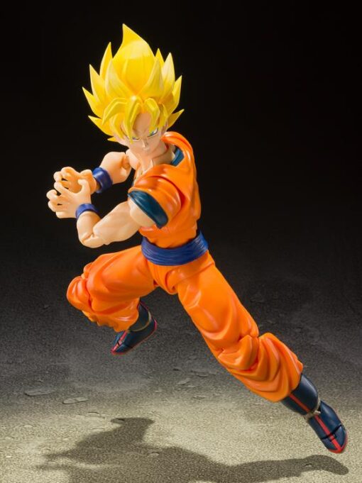 IN STOCK S.H.Figuarts Super Saiyan Full Power Goku Dragon Ball Z Bandai Tamashii Nations SHF - Image 3