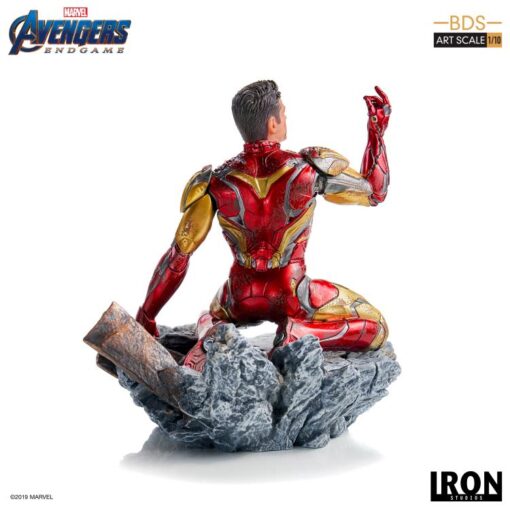 BACK-ORDER Iron Studios Avengers: Endgame Battle Diorama Series Iron Man (I Am Iron Man) 1/10 Art Scale Limited Edition Statue Marvel - Image 4