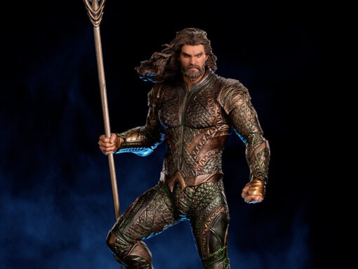 PRE-ORDER Iron Studios Zack Snyder's Justice League Battle Diorama Series Aquaman 1/10 Art Scale Limited Edition Statue