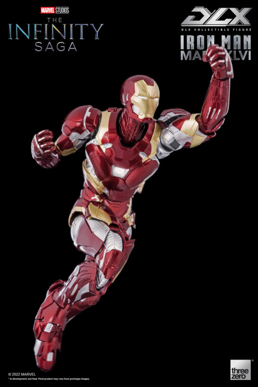 PRE-ORDER ThreeZero  The Infinity Saga DLX Iron Man Mark 46 Marvel Studios action figure - Image 6