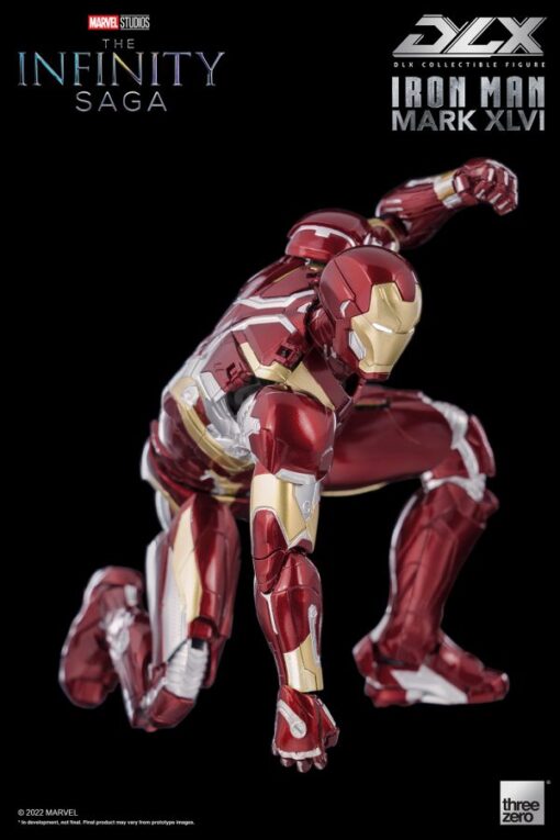 PRE-ORDER ThreeZero  The Infinity Saga DLX Iron Man Mark 46 Marvel Studios action figure - Image 3