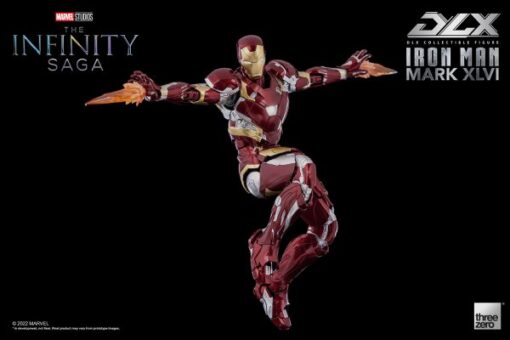 PRE-ORDER ThreeZero  The Infinity Saga DLX Iron Man Mark 46 Marvel Studios action figure - Image 4