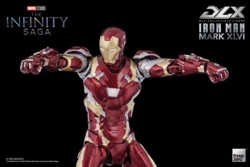 PRE-ORDER ThreeZero  The Infinity Saga DLX Iron Man Mark 46 Marvel Studios action figure - Image 5