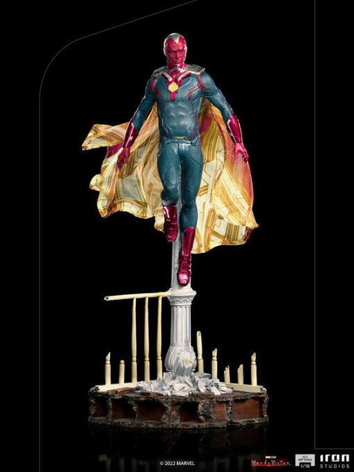 PRE-ORDER Iron Studios WandaVision Battle Diorama Series Vision 1/10 Art Scale Limited Edition Statue Marvel - Image 2