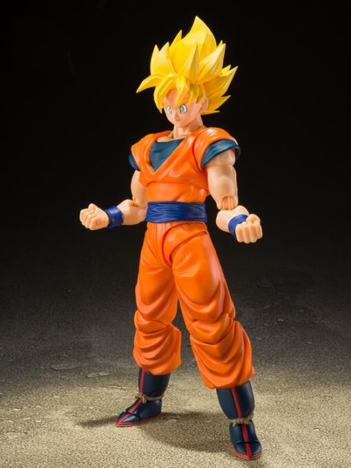 IN STOCK S.H.Figuarts Super Saiyan Full Power Goku Dragon Ball Z Bandai Tamashii Nations SHF - Image 2