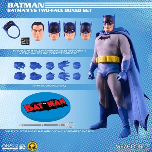 PRE-ORDER Mezco ONE:12 COLLECTIVE Golden Age Batman vs Two-Face Boxed Set (Mezco Exclusive) - Image 2