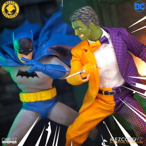 PRE-ORDER Mezco ONE:12 COLLECTIVE Golden Age Batman vs Two-Face Boxed Set (Mezco Exclusive) - Image 14