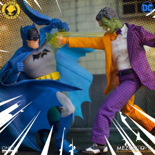 PRE-ORDER Mezco ONE:12 COLLECTIVE Golden Age Batman vs Two-Face Boxed Set (Mezco Exclusive) - Image 23