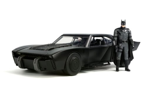 PRE-ORDER Jada Toys 2022 Batmobile W/Batman Figure 1:18 - Image 7