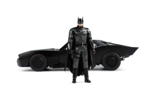 PRE-ORDER Jada Toys 2022 Batmobile W/Batman Figure 1:18 - Image 8