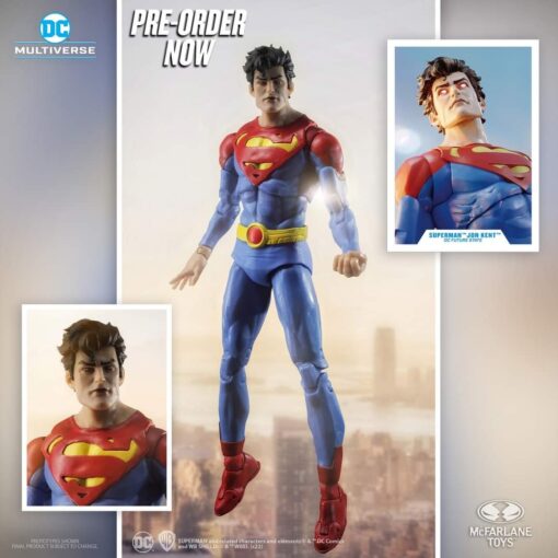 PRE-ORDER McFarlane DC Multiverse Superman Jonathan Kent Future State action figure Superboy Jon Kent