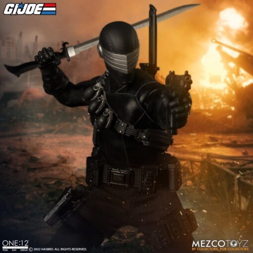 BACK ORDER Mezco ONE:12 COLLECTIVE G.I. Joe: Snake Eyes - Deluxe Edition - Image 14