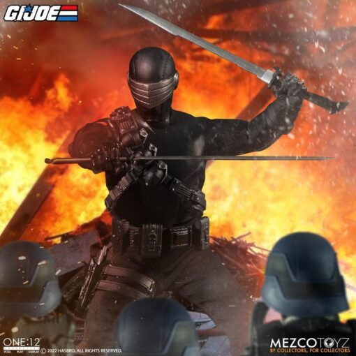 BACK ORDER Mezco ONE:12 COLLECTIVE G.I. Joe: Snake Eyes - Deluxe Edition - Image 4