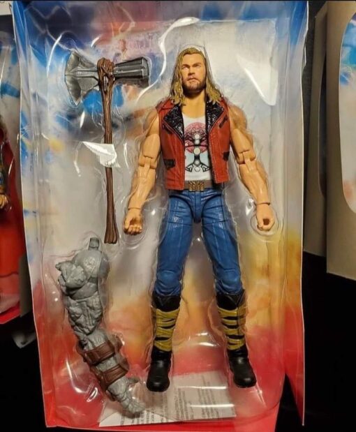 PRE-ORDER Hasbro Marvel Legends Thor Love and Thunder action figures set - Image 4