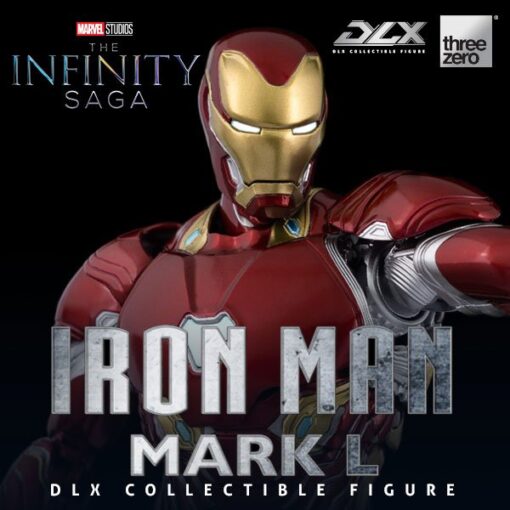 PRE-ORDER ThreeZero The Infinity Saga DLX Iron Man Mark 50 die cast metal action figure (April 2023)