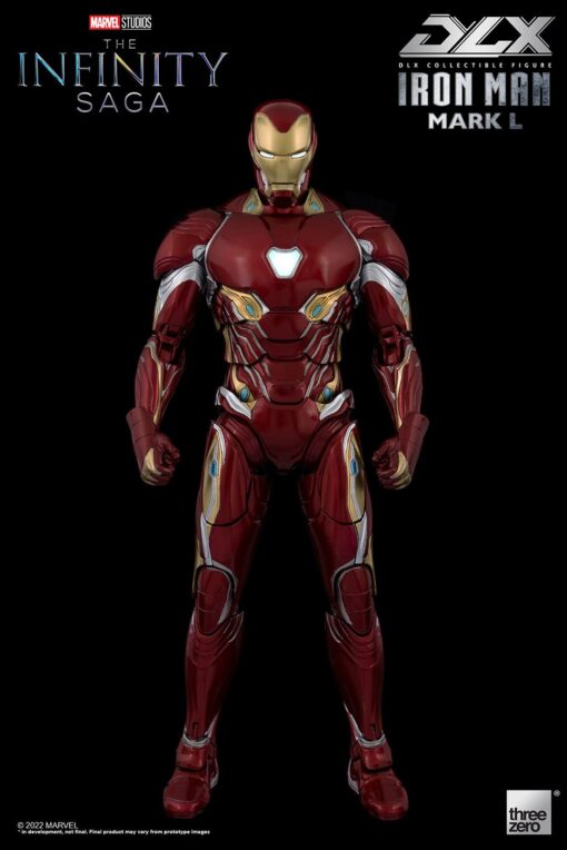 PRE-ORDER ThreeZero The Infinity Saga DLX Iron Man Mark 50 die cast metal action figure (April 2023) - Image 4