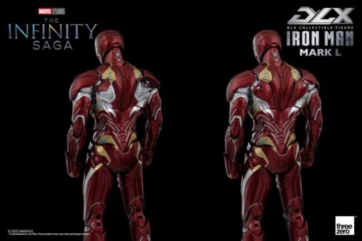 PRE-ORDER ThreeZero The Infinity Saga DLX Iron Man Mark 50 die cast metal action figure (April 2023) - Image 3