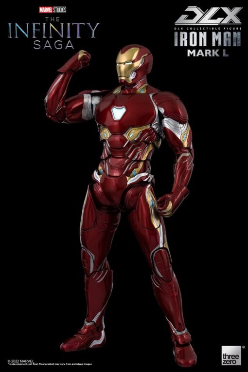 PRE-ORDER ThreeZero The Infinity Saga DLX Iron Man Mark 50 die cast metal action figure (April 2023) - Image 9