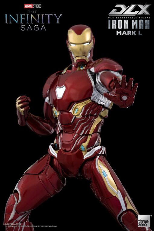 PRE-ORDER ThreeZero The Infinity Saga DLX Iron Man Mark 50 die cast metal action figure (April 2023) - Image 12