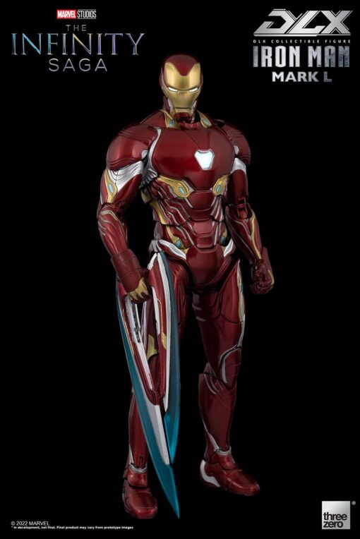 PRE-ORDER ThreeZero The Infinity Saga DLX Iron Man Mark 50 die cast metal action figure (April 2023) - Image 6