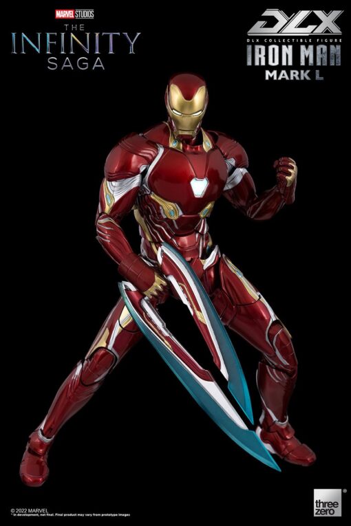 PRE-ORDER ThreeZero The Infinity Saga DLX Iron Man Mark 50 die cast metal action figure (April 2023) - Image 15