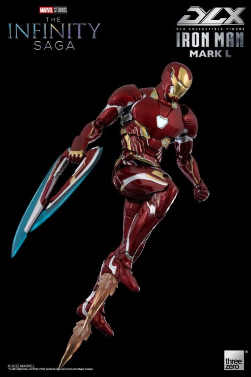 PRE-ORDER ThreeZero The Infinity Saga DLX Iron Man Mark 50 die cast metal action figure (April 2023) - Image 7