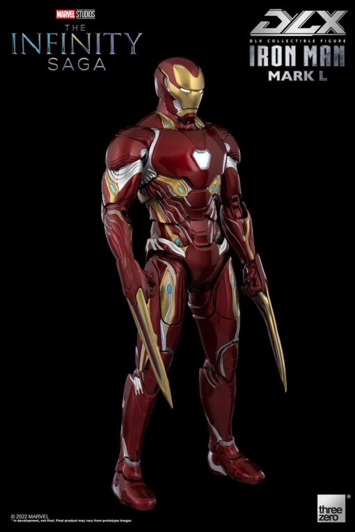 PRE-ORDER ThreeZero The Infinity Saga DLX Iron Man Mark 50 die cast metal action figure (April 2023) - Image 20