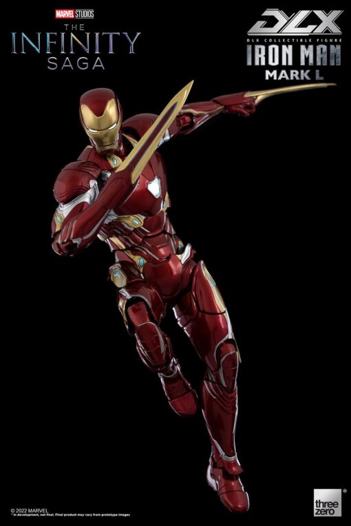 PRE-ORDER ThreeZero The Infinity Saga DLX Iron Man Mark 50 die cast metal action figure (April 2023) - Image 10