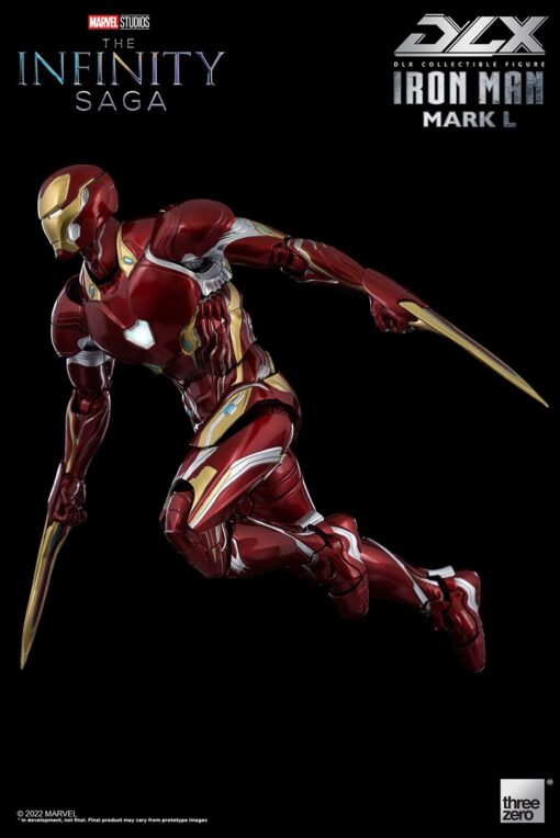 PRE-ORDER ThreeZero The Infinity Saga DLX Iron Man Mark 50 die cast metal action figure (April 2023) - Image 17