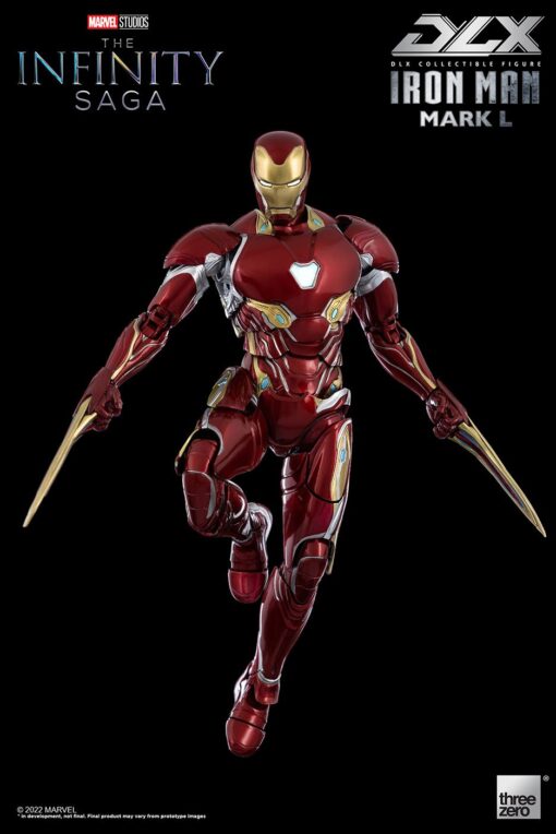 PRE-ORDER ThreeZero The Infinity Saga DLX Iron Man Mark 50 die cast metal action figure (April 2023) - Image 19