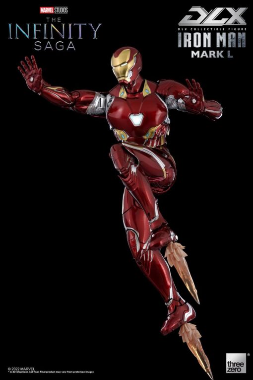 PRE-ORDER ThreeZero The Infinity Saga DLX Iron Man Mark 50 die cast metal action figure (April 2023) - Image 21