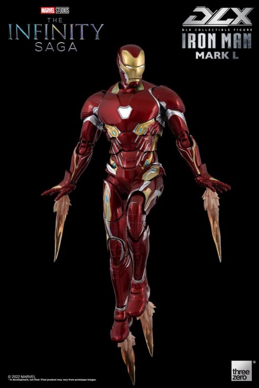 PRE-ORDER ThreeZero The Infinity Saga DLX Iron Man Mark 50 die cast metal action figure (April 2023) - Image 13